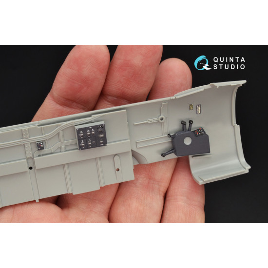 Quinta QD32063 - 1/32 3D-Printed coloured Interior for Bf 110C/D for Dragon kit Quinta QD32063 - 1/32 3D-Printed coloured Interior for Bf 110C/D for Dragon kit