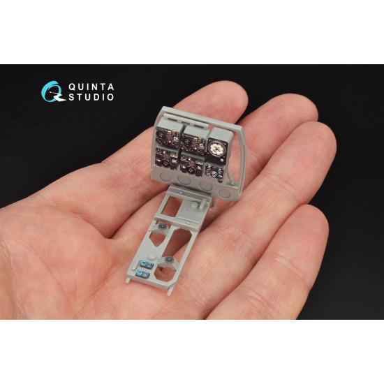 Quinta QD32063 - 1/32 3D-Printed coloured Interior for Bf 110C/D for Dragon kit Quinta QD32063 - 1/32 3D-Printed coloured Interior for Bf 110C/D for Dragon kit