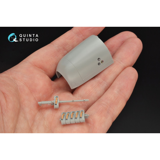 Quinta QD32063 - 1/32 3D-Printed coloured Interior for Bf 110C/D for Dragon kit Quinta QD32063 - 1/32 3D-Printed coloured Interior for Bf 110C/D for Dragon kit