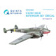 Quinta QD32063 - 1/32 3D-Printed coloured Interior for Bf 110C/D for Dragon kit Quinta QD32063 - 1/32 3D-Printed coloured Interior for Bf 110C/D for Dragon kit