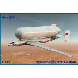 Mikro Mir 144-035 - 1/144 Myasishchev VM-T Atlant, scale plastic model aircraft