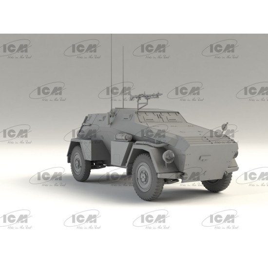 ICM 35112 - 1/35 Sd.Kfz. 247 Ausf.B with MG 34 machine gun scale model kit