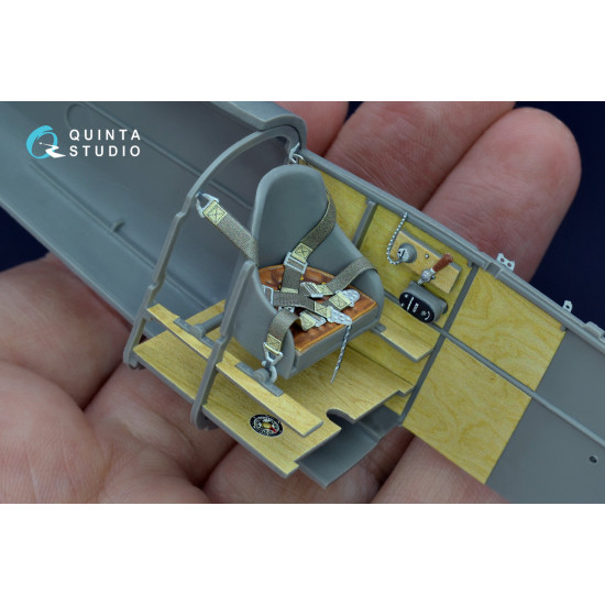 Quinta QD32071 - 1/32 3D-Printed Interior for Albatros D.III OAW (Roden kit)