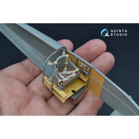 Quinta QD32076 - 1/32 3D-Printed & Coloured Interior for Albatros D.I (Roden kit)