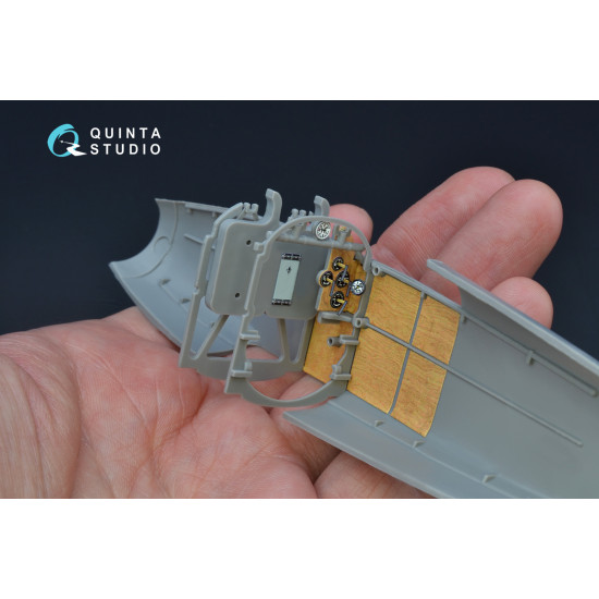 Quinta QD32076 - 1/32 3D-Printed & Coloured Interior for Albatros D.I (Roden kit)