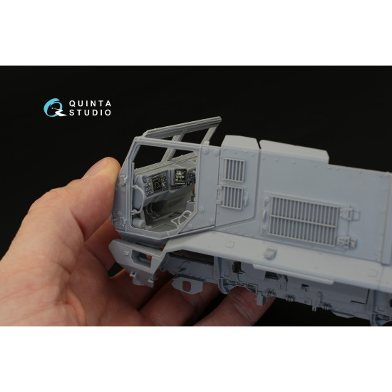 Quinta QD35005 - 1/35 3D Printed and Coloured Interior for MRAP Typhoon Family (Zvezda Kit)