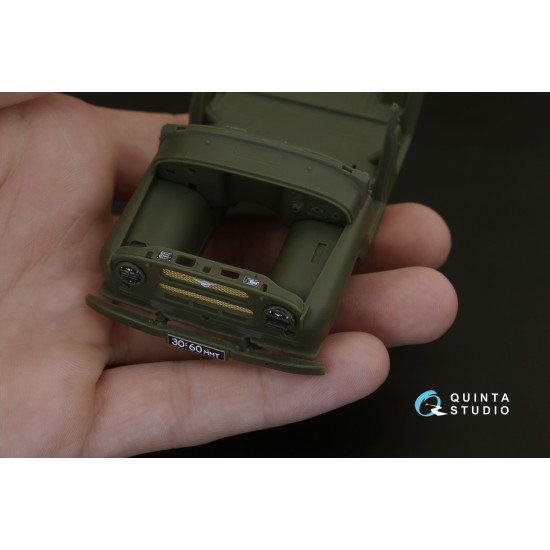 Quinta QD35010 - 1/35 3D-Printed colored Interior for UAZ 469 Trumpeter kit