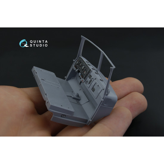 Quinta QD35016 - 1/35 3D-Printed & Coloured Interior for Ural-4320 Zvezda Kit