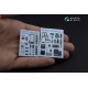Quinta QD35022 - 1/35 3D-Printed Interior for KAMAZ K-4386 Typhoon (RPG-model kit) Quinta QD35022 - 1/35 3D-Printed Interior for KAMAZ K-4386 Typhoon (RPG-model kit)