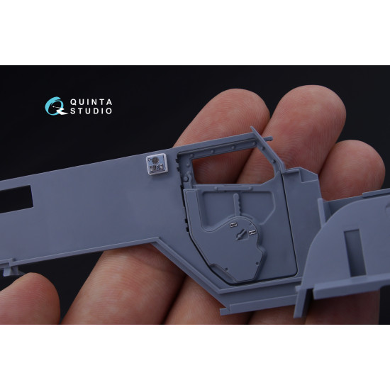Quinta QD35022 - 1/35 3D-Printed Interior for KAMAZ K-4386 Typhoon (RPG-model kit) Quinta QD35022 - 1/35 3D-Printed Interior for KAMAZ K-4386 Typhoon (RPG-model kit)