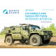 Quinta QD35022 - 1/35 3D-Printed Interior for KAMAZ K-4386 Typhoon (RPG-model kit) Quinta QD35022 - 1/35 3D-Printed Interior for KAMAZ K-4386 Typhoon (RPG-model kit)