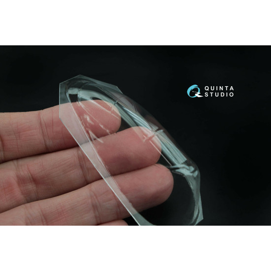 Quinta studio's QC72007 - 1/72 Vacuum clear canopy for Yak-130 (Zvezda kits) Quinta studio's QC72007 - 1/72 Vacuum clear canopy for Yak-130 (Zvezda kits)