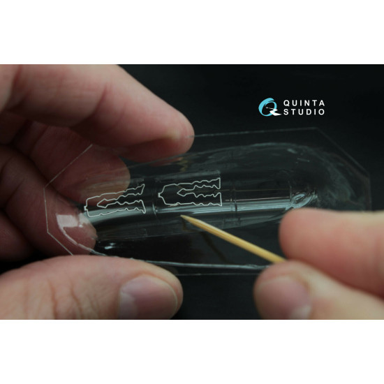 Quinta studio's QC72007 - 1/72 Vacuum clear canopy for Yak-130 (Zvezda kits) Quinta studio's QC72007 - 1/72 Vacuum clear canopy for Yak-130 (Zvezda kits)