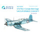 Quinta studio's QC72023 - 1/72 Vacuformed canopy for F4U-1 Corsair (Bird cage) (Tamiya kit)