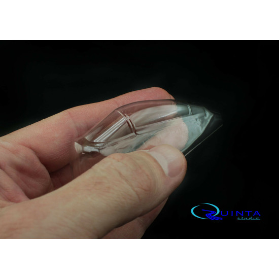 Quinta studio's QC48008 - 1/48 Vacuformed clear canopy for MiG-29 (All single version) GWH Quinta studio's QC48008 - 1/48 Vacuformed clear canopy for MiG-29 (All single version) GWH