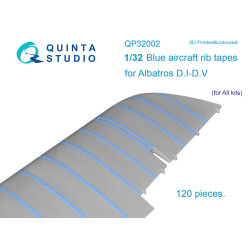 Quinta studio's QP32002 - 1/32 Blue rib tapes Albatros D.I-D.V (for All kit)