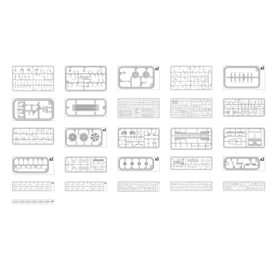 Miniart 35335 - 1/35 StuG III Ausf. G Feb 1943 Alkett Prod. INTERIOR KIT Miniart 35335 - 1/35 StuG III Ausf. G Feb 1943 Alkett Prod. INTERIOR KIT