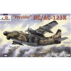 NC/AC-123K 'Provider' USAF aircraft (Chase Aircraft Company) 1/144 Amodel 1407