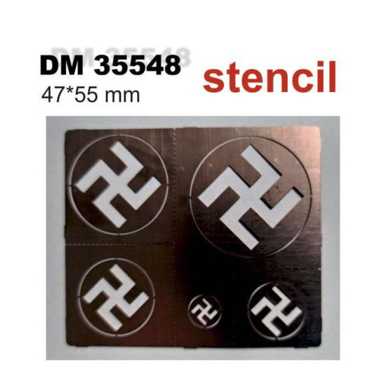 Dan Models 35548 - 1/35 Stencil. Flag of Nazi Germany. 1939-1945