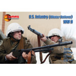 Mars Figures 32039 - 1/32 US Infantry (winter dress) WWII plastic model kit