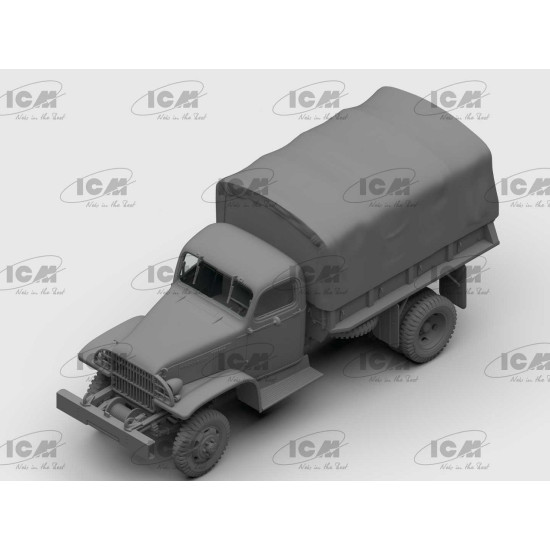 ICM 35597 - 1/35 G7117 US military truck scale plastic model kit