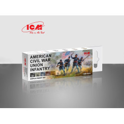 ICM 3013 Acrylic paint set for American Civil War Union Infantry