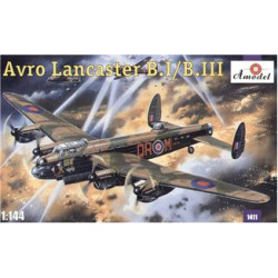 Avro Lancaster B.I/B.III (A.V. Roe and Company) 1/144 Amodel 1411