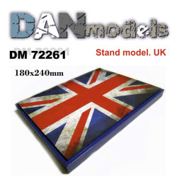 Dan Models 72261 - 1/72 scale Stand model.UK, size 240 x 290 mm