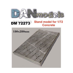 Dan Models 72273 - 1/72 Stand model for Concrete, size 180 x 280 mm