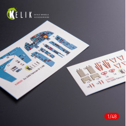 Kelik K48025 - 1/48 Scale Su-24 Interior 3d Decals For Trumpeter Kit