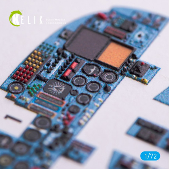 Kelik K72003 - 1/72 Scale Su-24m Interior 3d Decals For Trumpeter Kit