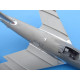 Metallic Details MDM4806 - 1/48 MiG-17. Aluminum panels for model kit HobbyBoss