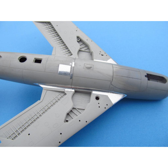 Metallic Details MDM4806 - 1/48 MiG-17. Aluminum panels for model kit HobbyBoss