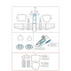 Metallic Details MDM4812 - 1/48 IA 58 Pucara. Masks for scale model Aircraft Kinetic kit