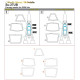 Metallic Details MDM4814 - 1/48 Su-27UB. Canopy masks for scale model Great Wall Hobby kit