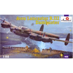 Avro Lancaster B.III Dambuster (A.V. Roe and Company) 1/144 Amodel 1433