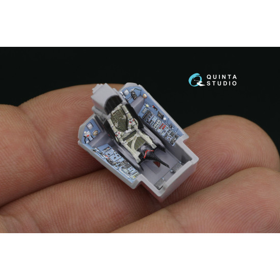 Quintas studio QD72033 - 1/72 Su-33 3D-Printed & Coloured interior on Decal paper (Zvezda) Quintas studio QD72033 - 1/72 Su-33 3D-Printed & Coloured interior on Decal paper (Zvezda)