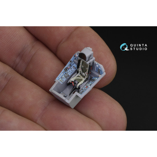 Quintas studio QD72033 - 1/72 Su-33 3D-Printed & Coloured interior on Decal paper (Zvezda) Quintas studio QD72033 - 1/72 Su-33 3D-Printed & Coloured interior on Decal paper (Zvezda)