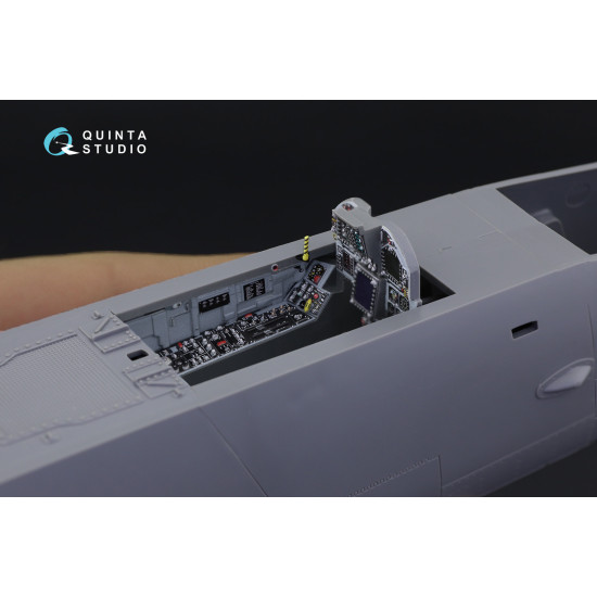 Quinta studio QD32101 - 1/32 F/A-18 Early 3D-Printed & Coloured Interior on Decal Paper (Academy) Quinta studio QD32101 - 1/32 F/A-18 Early 3D-Printed & Coloured Interior on Decal Paper (Academy)