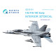 Quinta studio QD32101 - 1/32 F/A-18 Early 3D-Printed & Coloured Interior on Decal Paper (Academy) Quinta studio QD32101 - 1/32 F/A-18 Early 3D-Printed & Coloured Interior on Decal Paper (Academy)