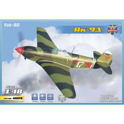 Model Svit 4809 - 1/48 Yak-9D Longe-range WWII fighter scale plastic model kit