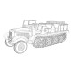 ACE 72568 - 1/72 SdKfz.6/1 Zugkraftwagen 5t Artillerie scale plastic model kit