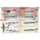 Print Scale PRS72-455 - 1/72 Messerschmitt BF109G-6 Wet Decals for aircraft model