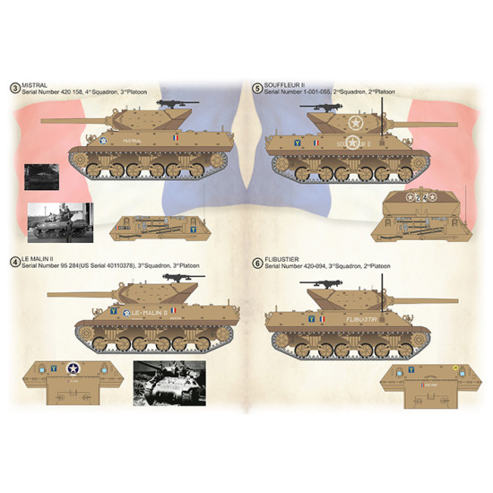 Print Scale PRS35-005 - 1/35 M10 Tank Destroyer of the Regiment Blinde de Fusiliers-Marines