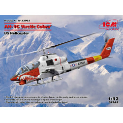 ICM 32063 - 1/32 AH-1G Arctic Cobra US Helicopter, scale plastic model kit