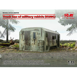 ICM 35010 - 1/35 Truck box of military vehicle (KUNG), scale plastic model kit