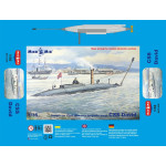 Mikro Mir 35-026 - 1/35 - CSS David submarine