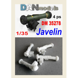Dan Models 35278 - 1/35 - FGM-148 Javelin (4 pcs) 3d resin