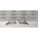 REXx 32075 - 1/32 Fiat Cr. 42 Falco exhaust collectors for ICM scale model kit