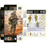 Master Box 24074 - 1/24 Post-apocalyptic series. The Last Bridge. Kit No. Raider Reaper